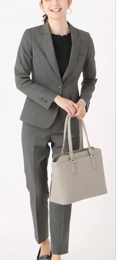 青山　HILTON テーラードジャケット　パンツ　スーツ　入卒業式　ビジネス