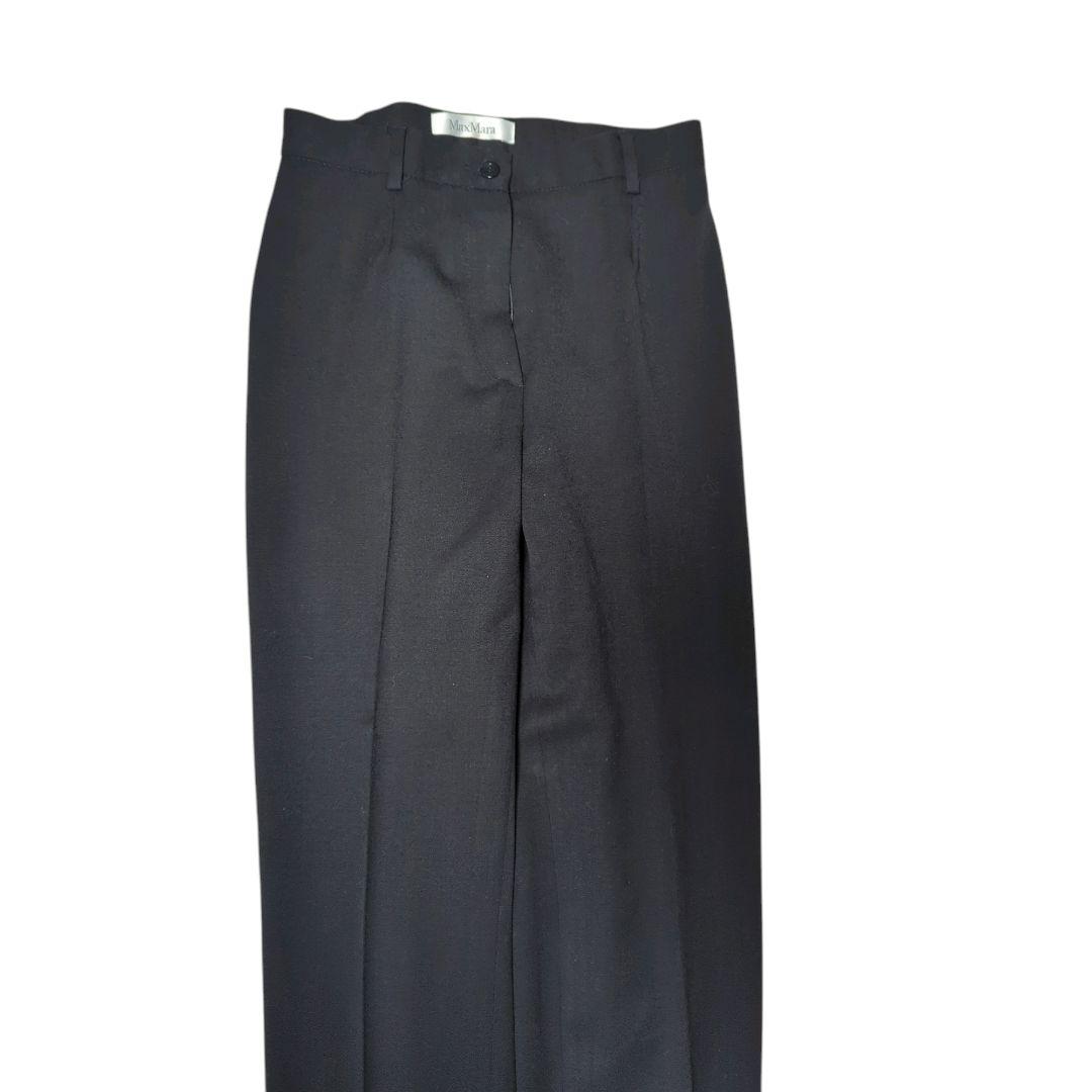 マックスマーラ セットアップ パンツスーツ ブラック 3B シングル 40サイズ