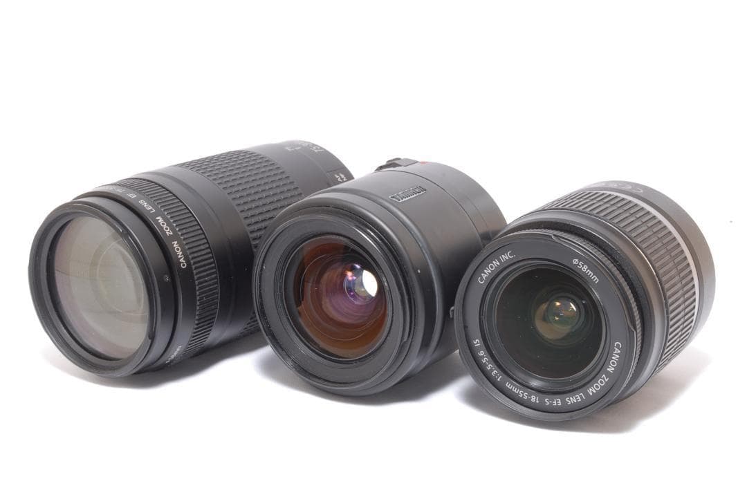 ✨すぐに始めれる　S数6115回！Canon Kiss x2トリプルレンズ