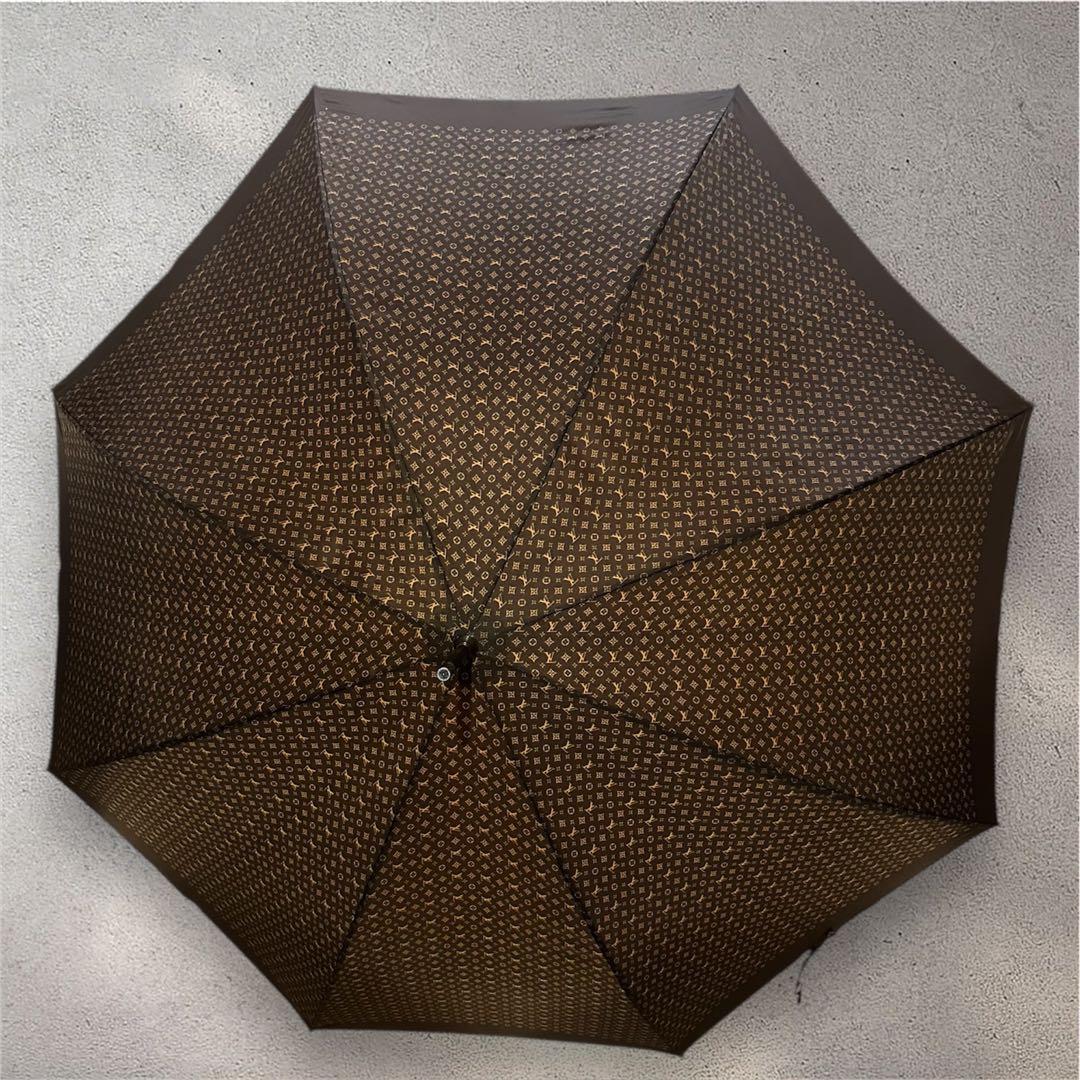 ルイ・ヴィトン 長傘 ブラウン モノグラム