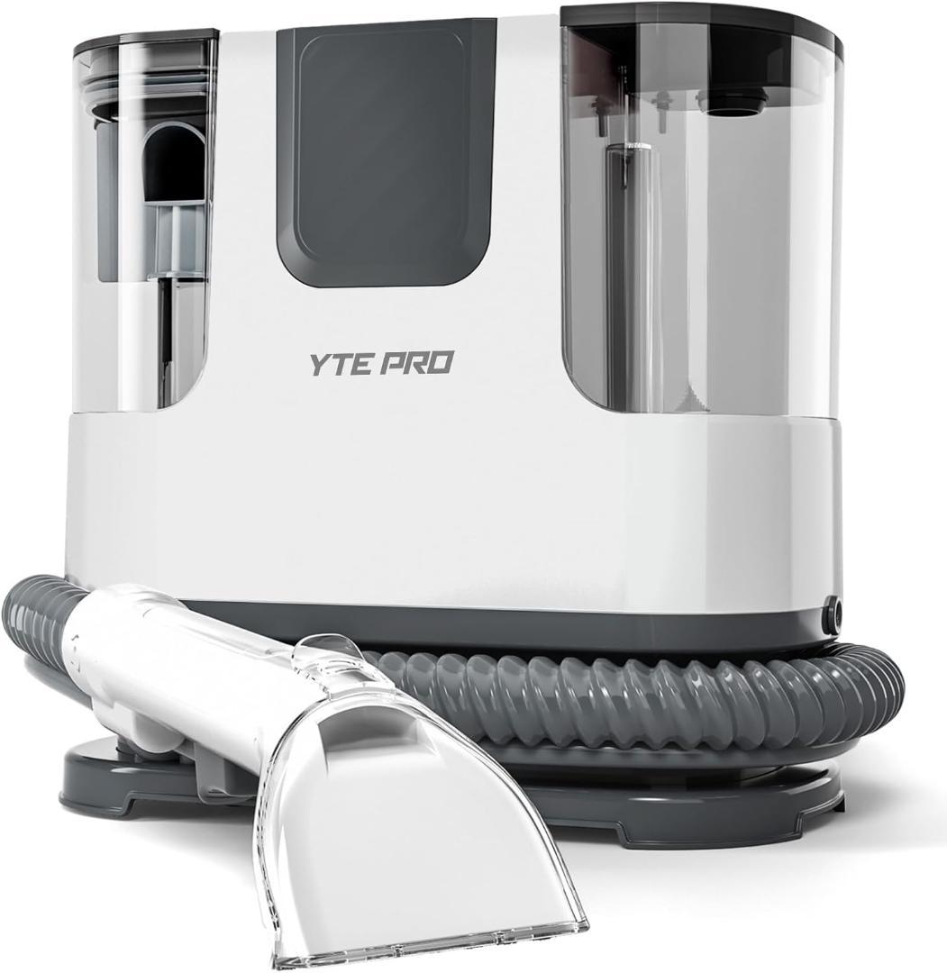 カーペットクリーナー 400W 12KPA 強力吸引 リンサーク