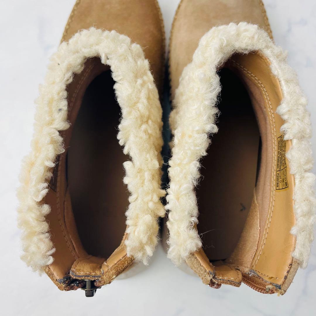 【試着のみ】UGG モントローズスニーカー 厚底 ボア ムートンブーツ 23