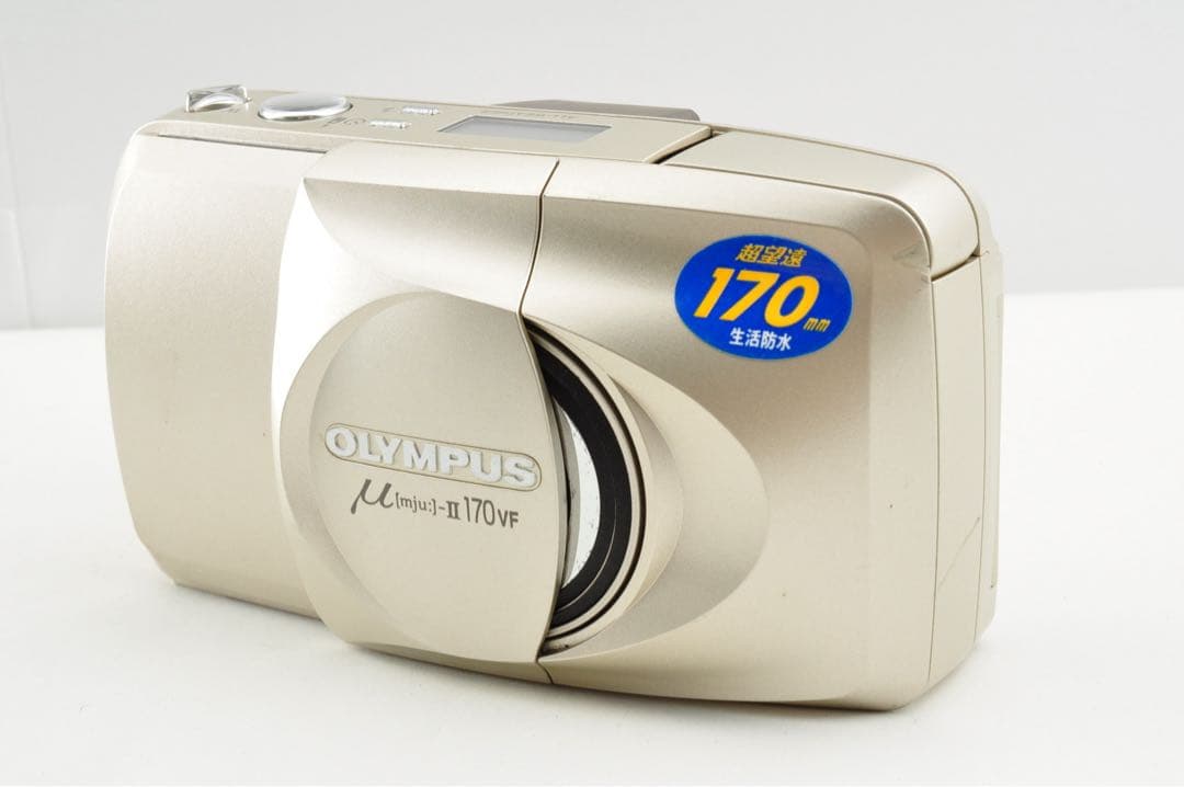 美品　OLYMPUS μ-ii mju 170 VF ミュー フィルムカメラ