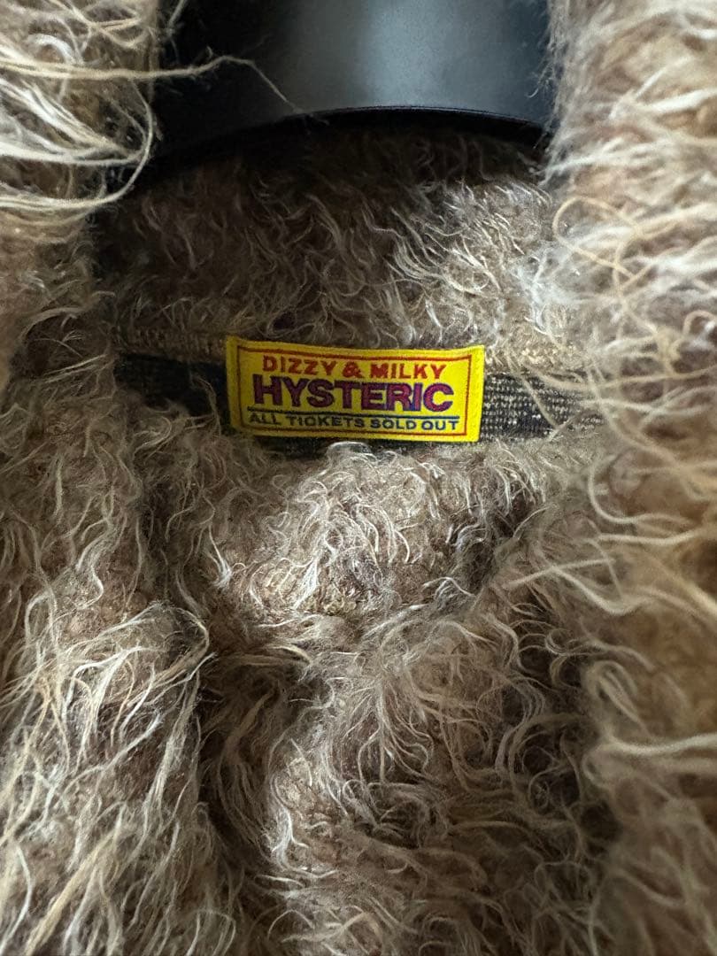 ヒステリックグラマー　VARSITY LOGO刺繍オフタートルプルオーバー