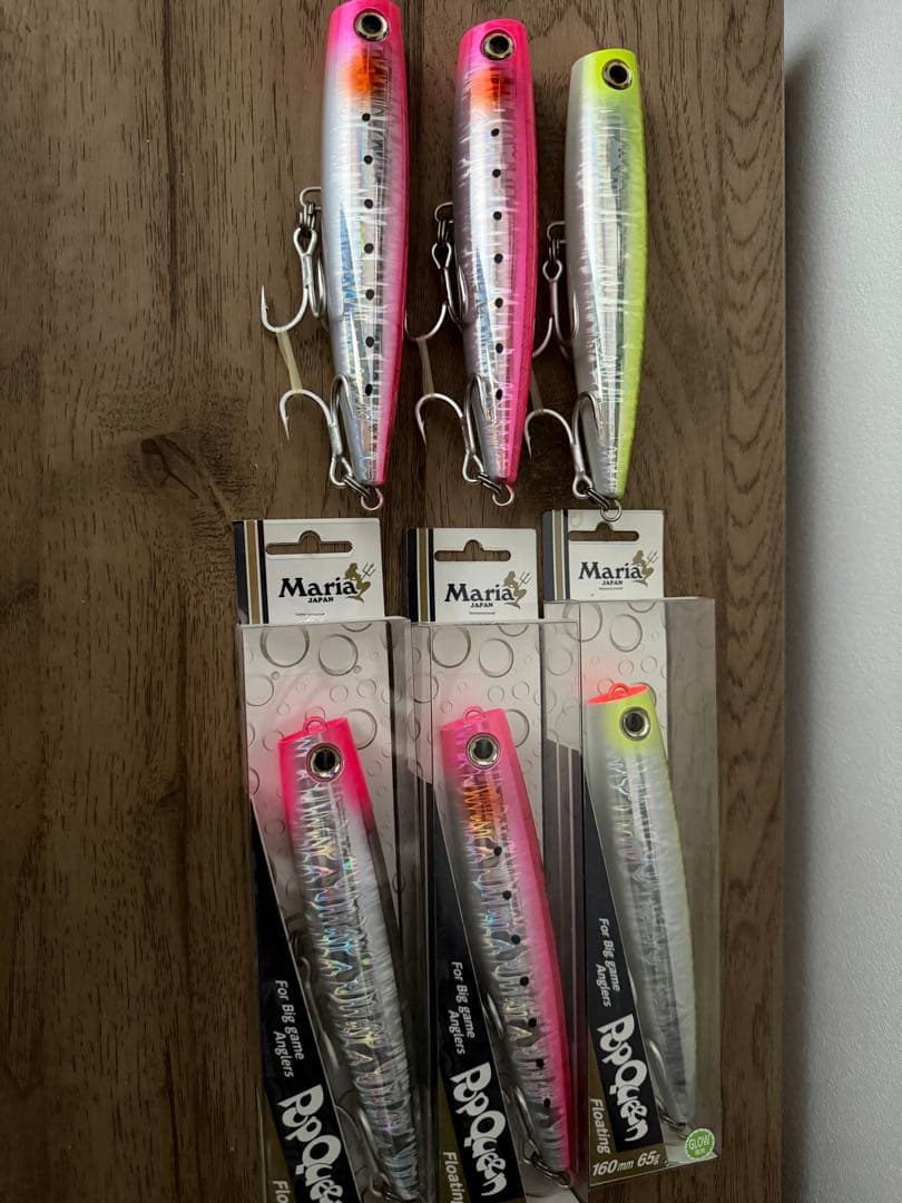 Maria トップウォーター ルアー セット