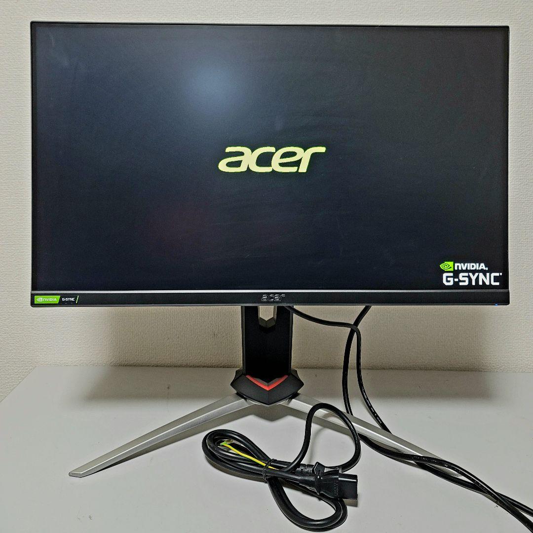 美品　Acer XV253QXbmiiprzx 240Hz ゲーミングモニター