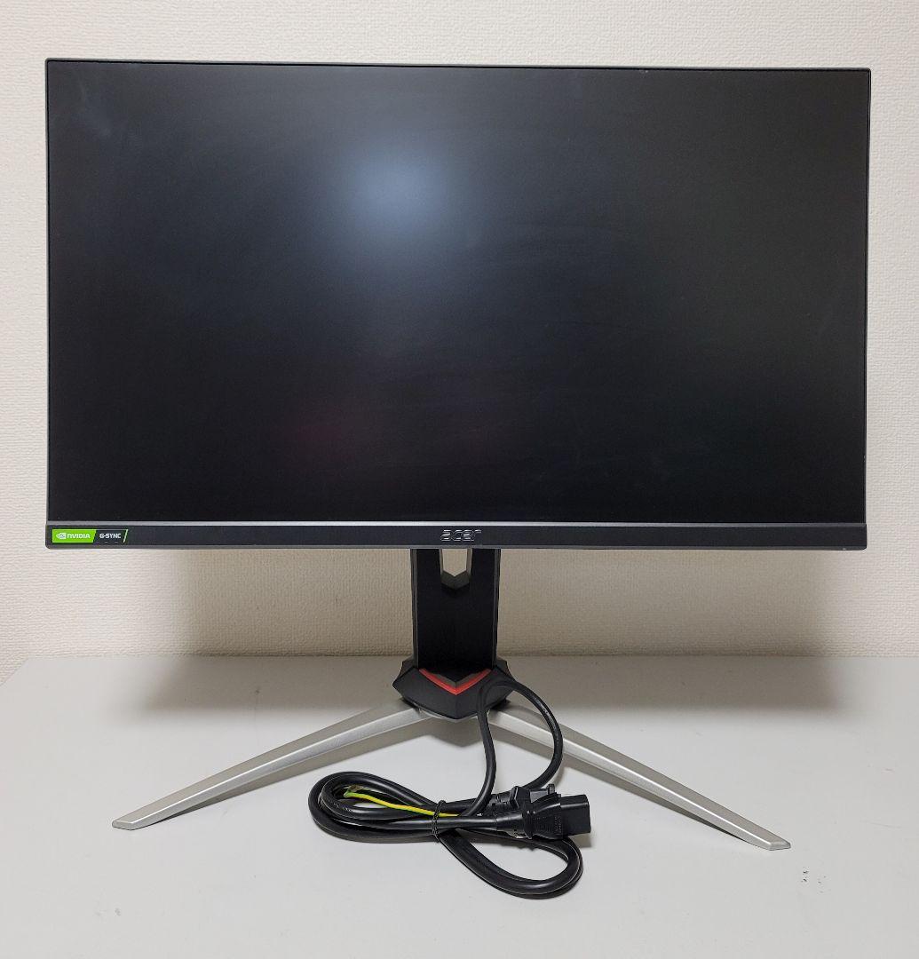 美品　Acer XV253QXbmiiprzx 240Hz ゲーミングモニター