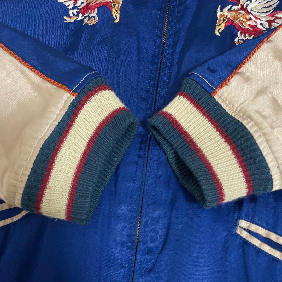 ヒューストン　スカジャン　鷹　サイズL