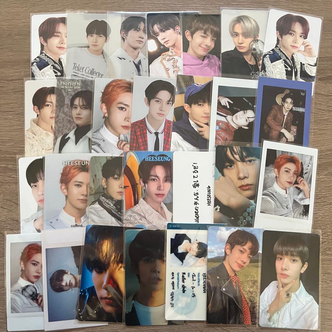 K-POP HEESEUNG トレーディングカード 28枚セット ENHYPEN