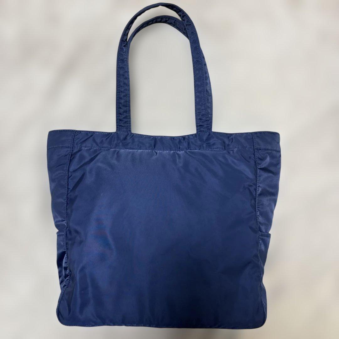 PORTER ポーター トートバッグ 肩掛け クリーム L ネイビー 大容量