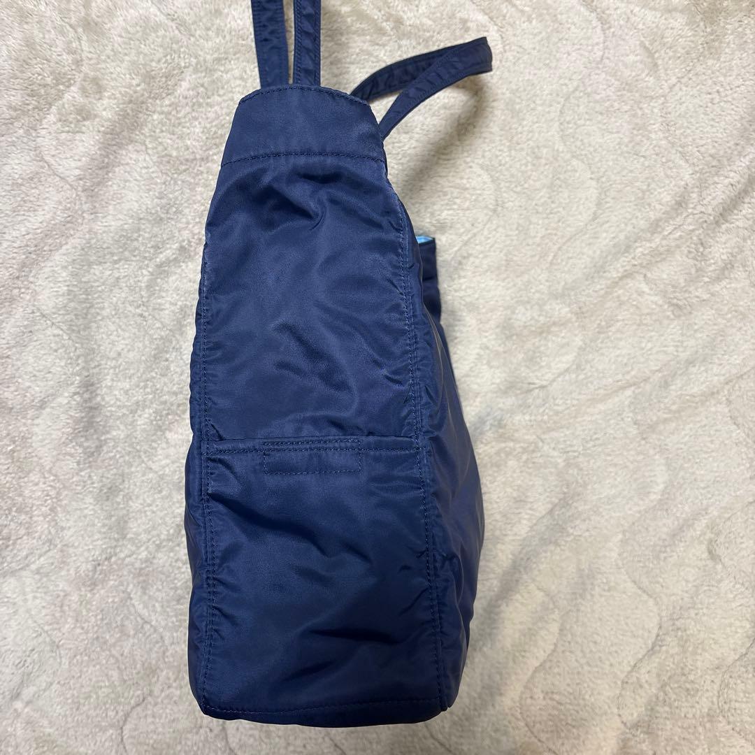 PORTER ポーター トートバッグ 肩掛け クリーム L ネイビー 大容量