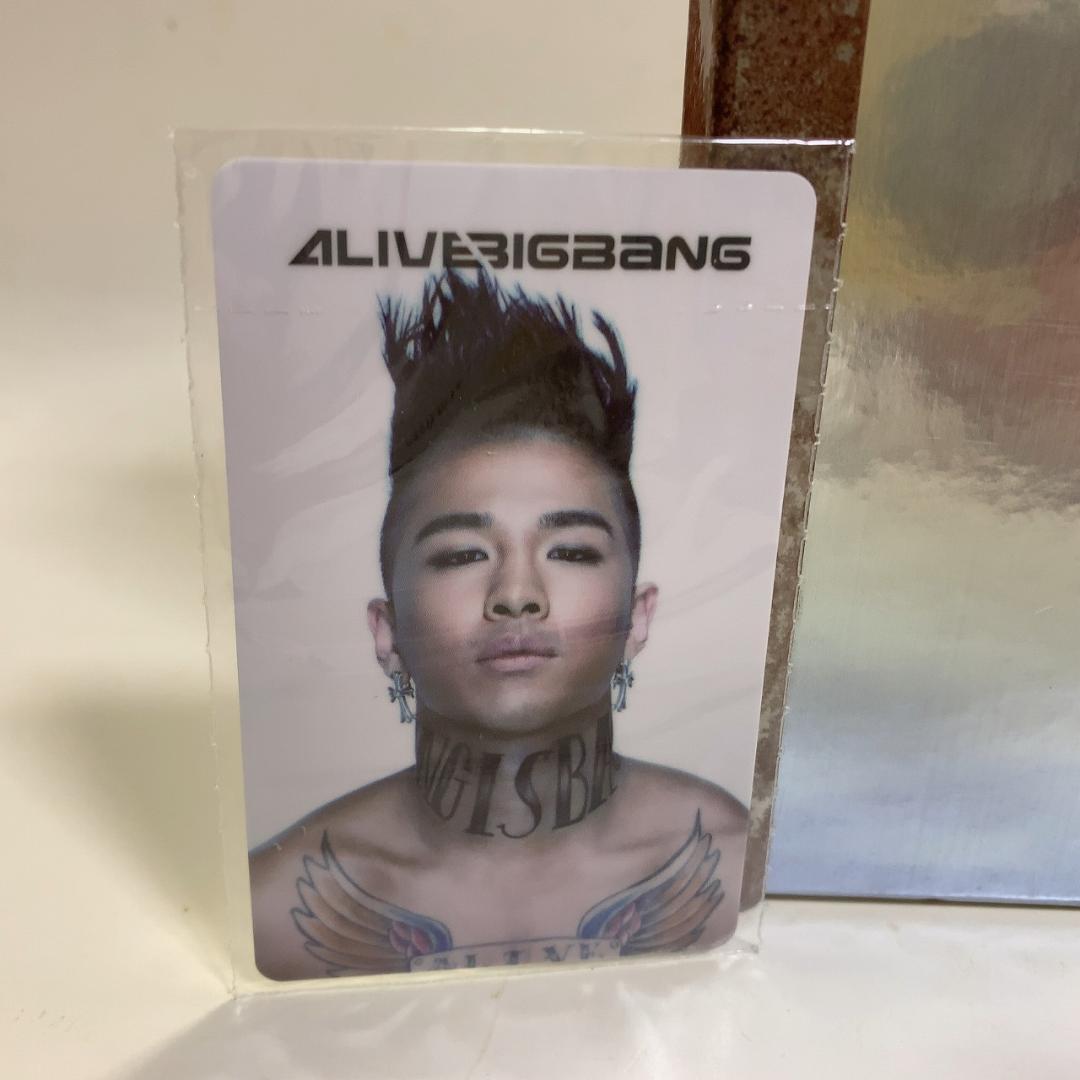 BIGBANG Mini Album ALIVE SOL ver テヤン トレカ
