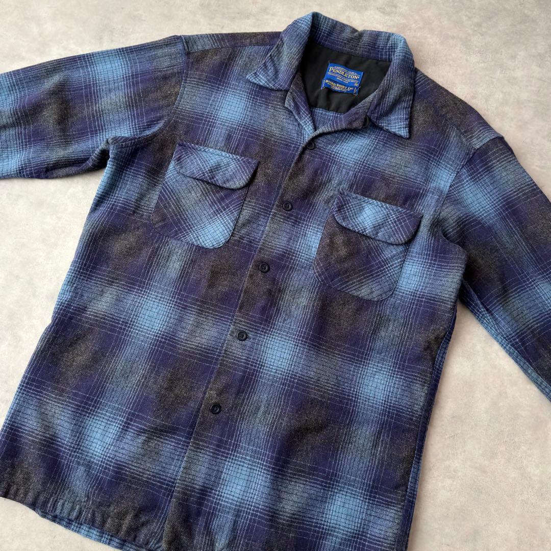の*ん様 PENDLETON ペンドルトン ボードシャツ チェック 長袖 Mサイ