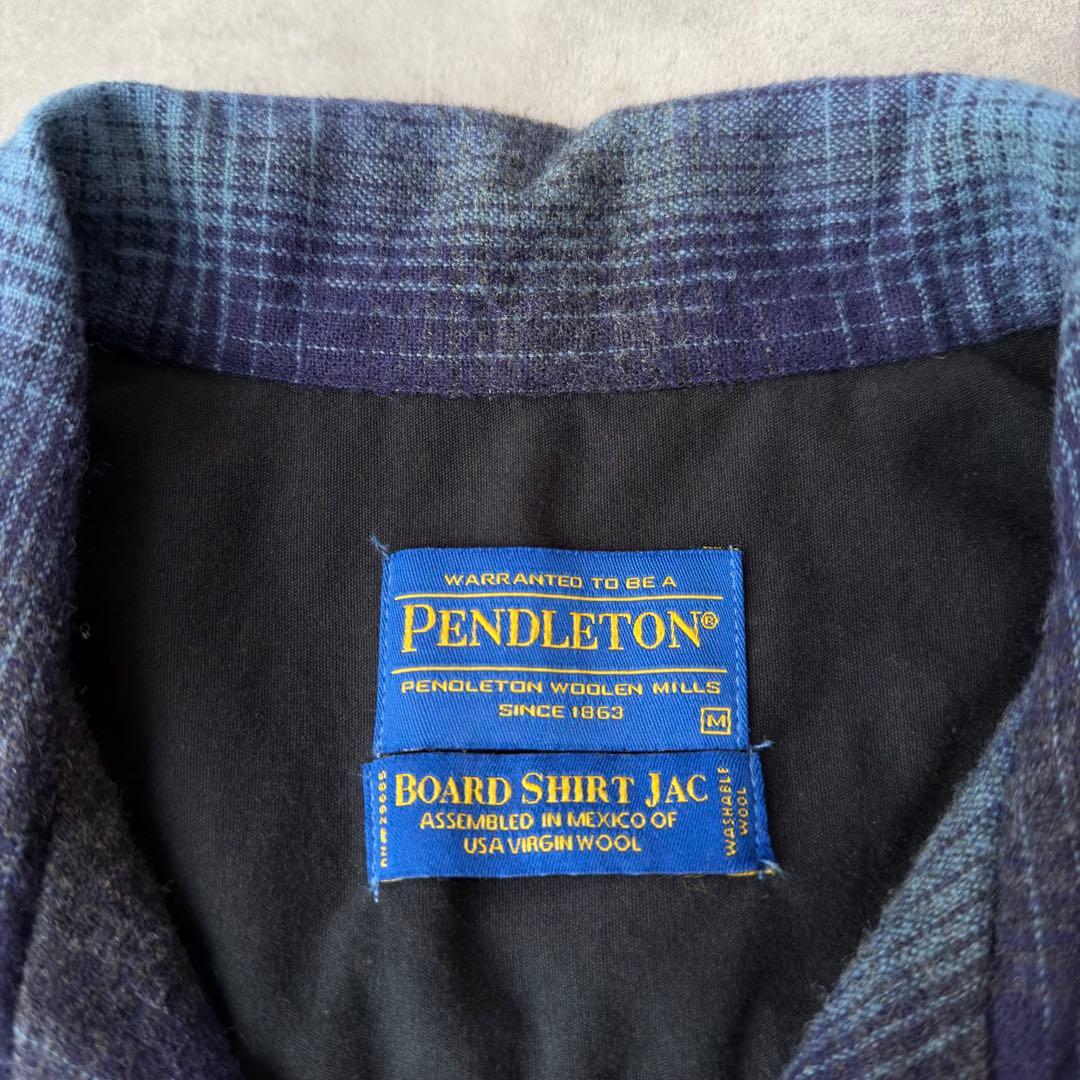 の*ん様 PENDLETON ペンドルトン ボードシャツ チェック 長袖 Mサイ