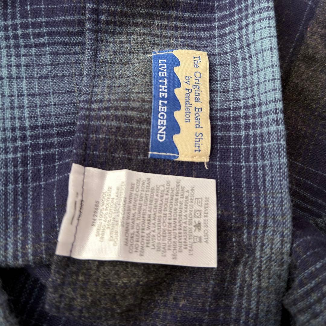 の*ん様 PENDLETON ペンドルトン ボードシャツ チェック 長袖 Mサイ