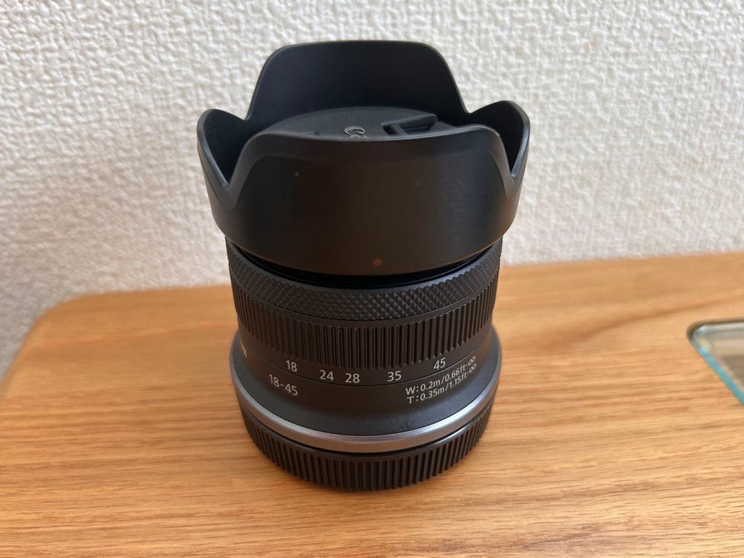 Canon RF-S 18-45mm F4.5-6.3 IS STMレンズ