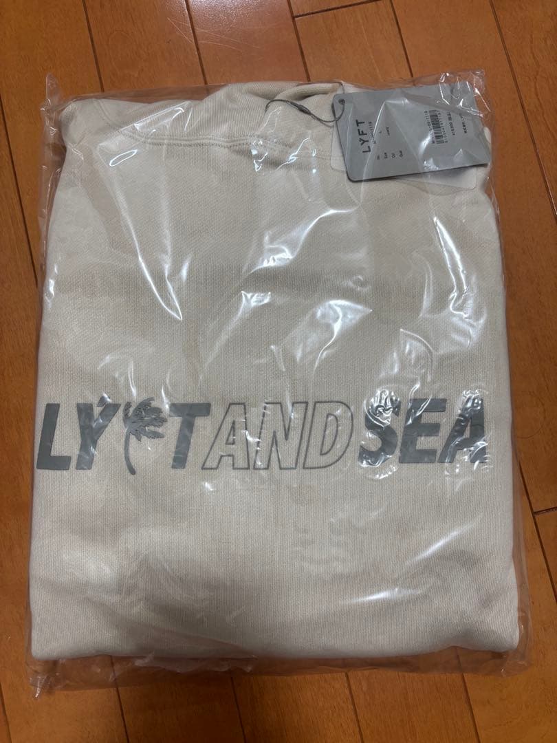 LYFT×WDS パイピングパーカー ベージュ オーバーサイズL リフト