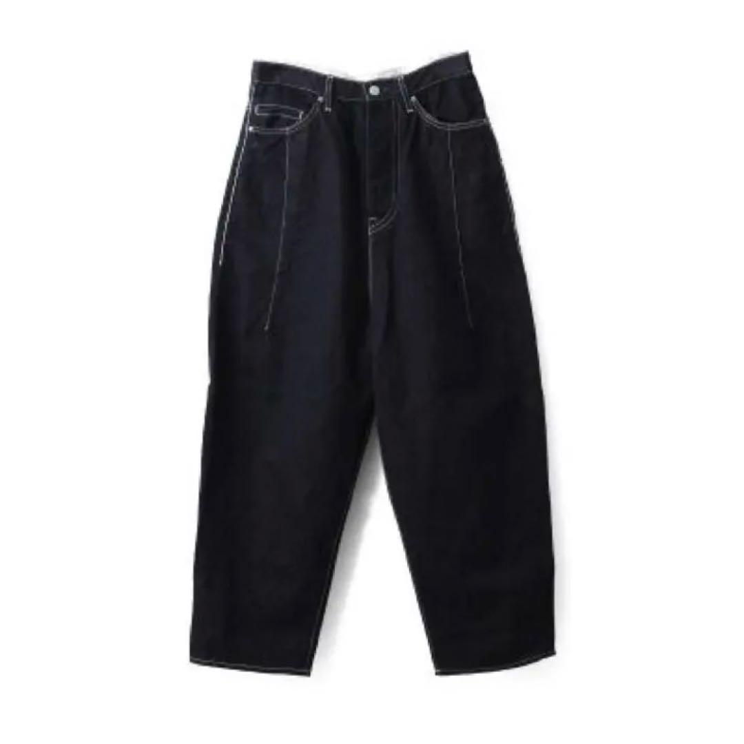 mina perhonen ミナペルホネン always テーパードデニム 34