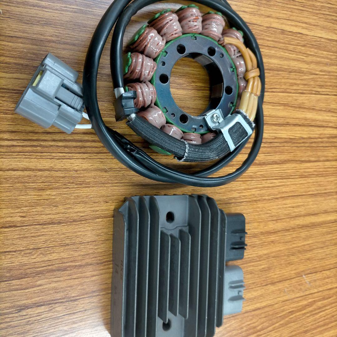 ニンジャ ZX-6R ZX600 09-12年 ステータ & レギュレータセット