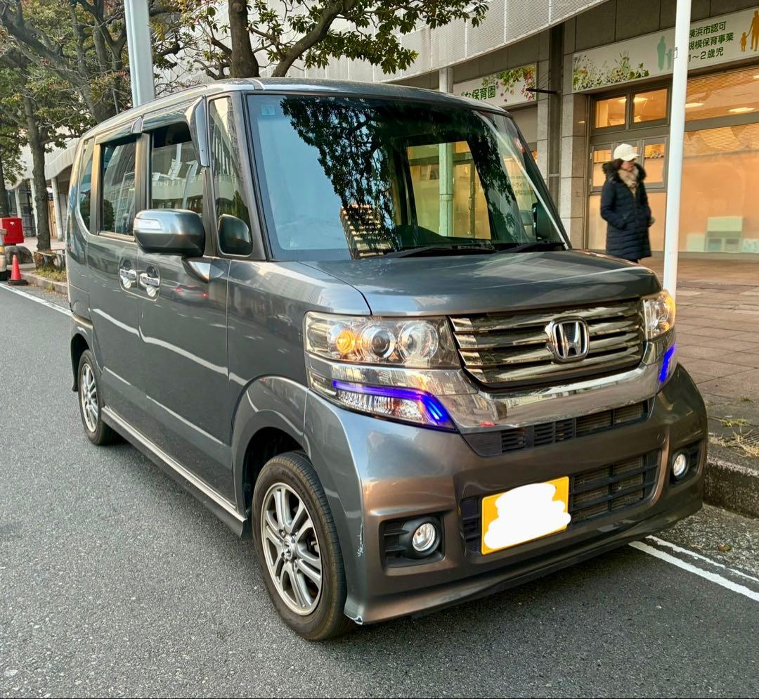 H25 N BOX +カスタム4WD GLパッケージ 実走行　修復無