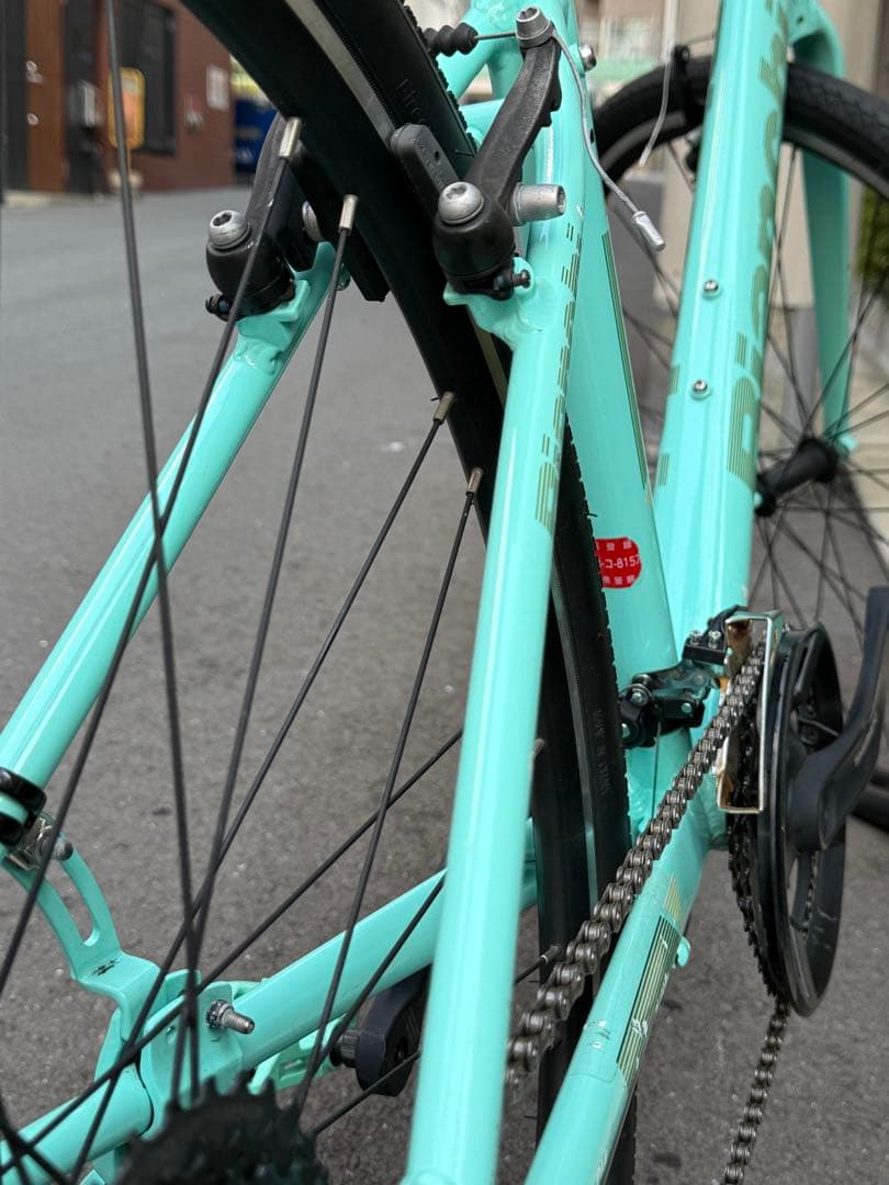 消耗品新品交換済み★ビアンキ C-SPORTS 1 クロスバイク　47サイズ