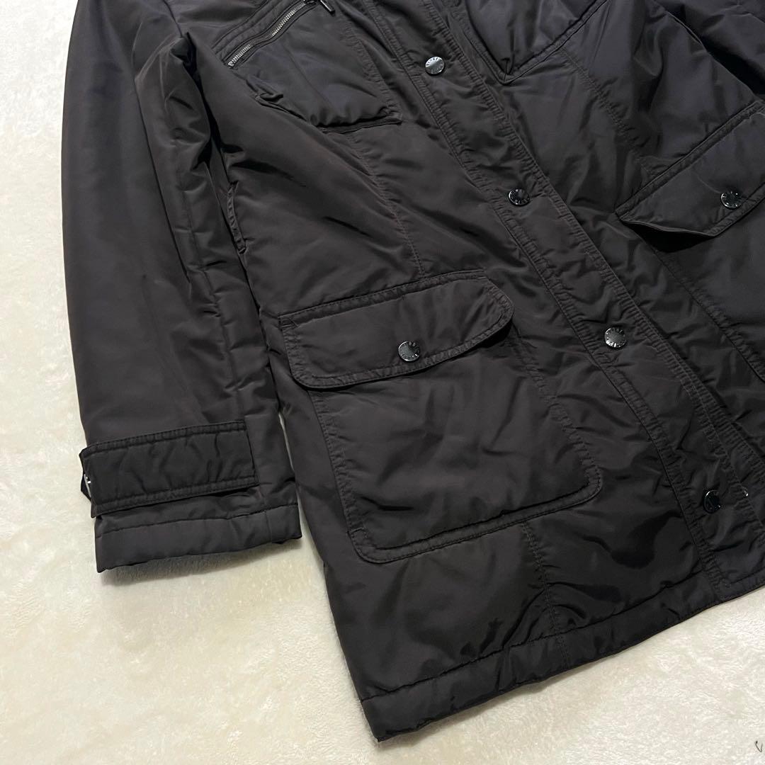 状態良好　23区　モッズコート LIMONTA ライナー ダークブラウン 46