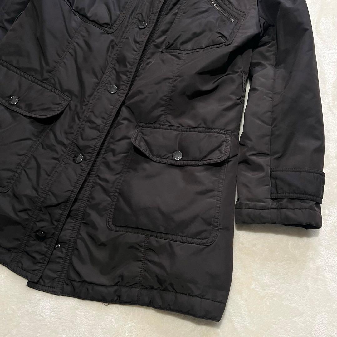 状態良好　23区　モッズコート LIMONTA ライナー ダークブラウン 46