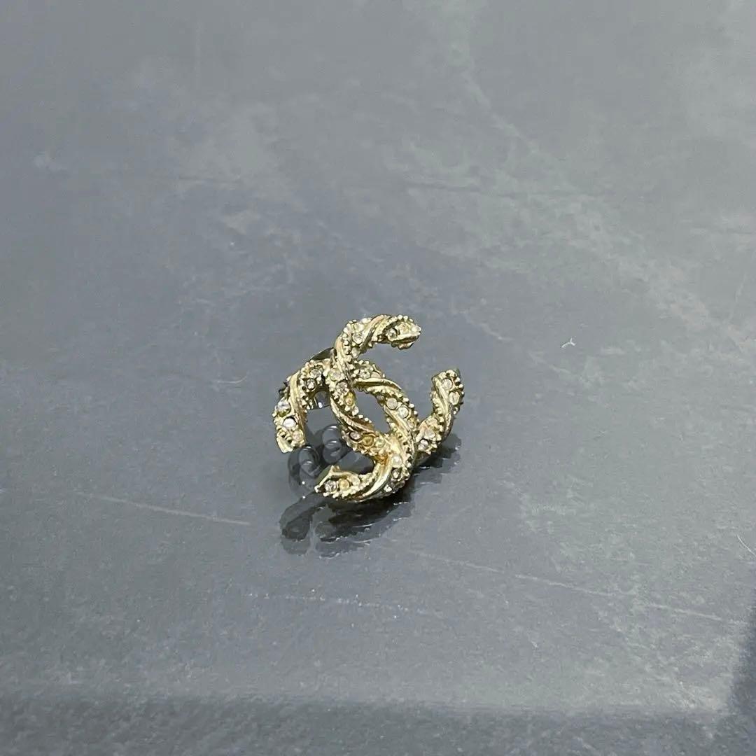 CHANEL/シャネル/ピアス/片耳/ゴールド/ねじれ/ヴィンテージ