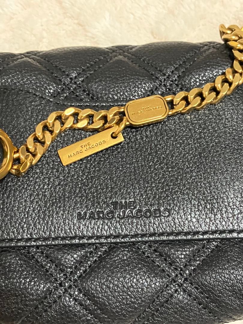 【カエル】キルティングレザーバッグ MARC JACOBS