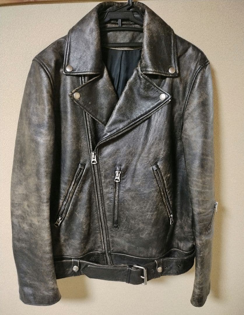 Acne Studios NATE PSS15 ライダース　牛革レザージャケット