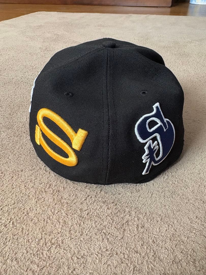 STUSSY ステューシー NEWERA ニューエラ コラボキャップ 7 5/8