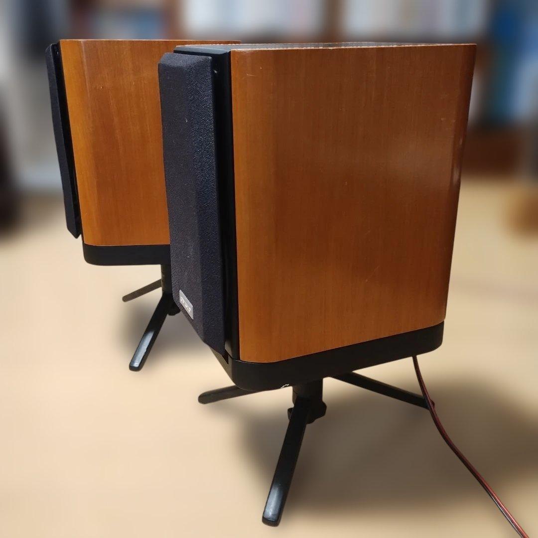 ONKYOおしゃれなスタンド付きスピーカー　モデル D-112E　ペア　動作良好