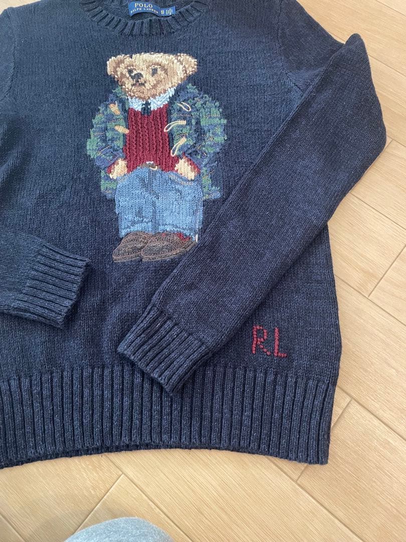 Polo Ralph Lauren クマ刺繍セーター