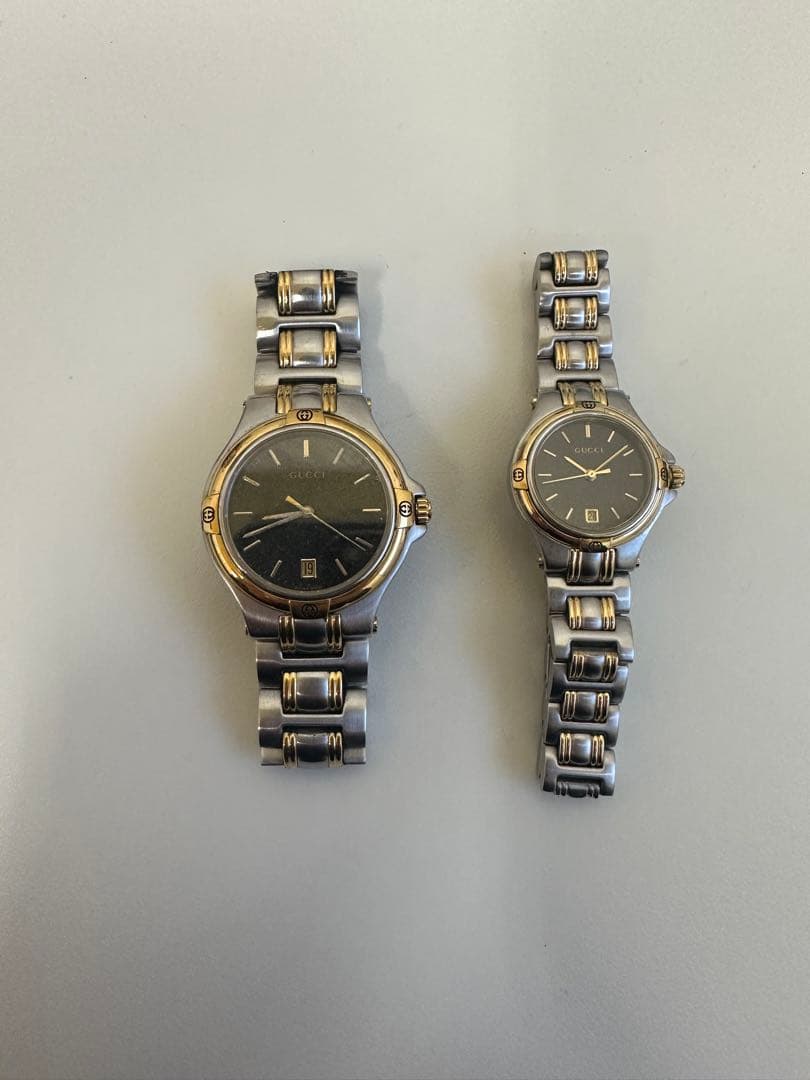 GUCCI ペアウォッチ コンビ