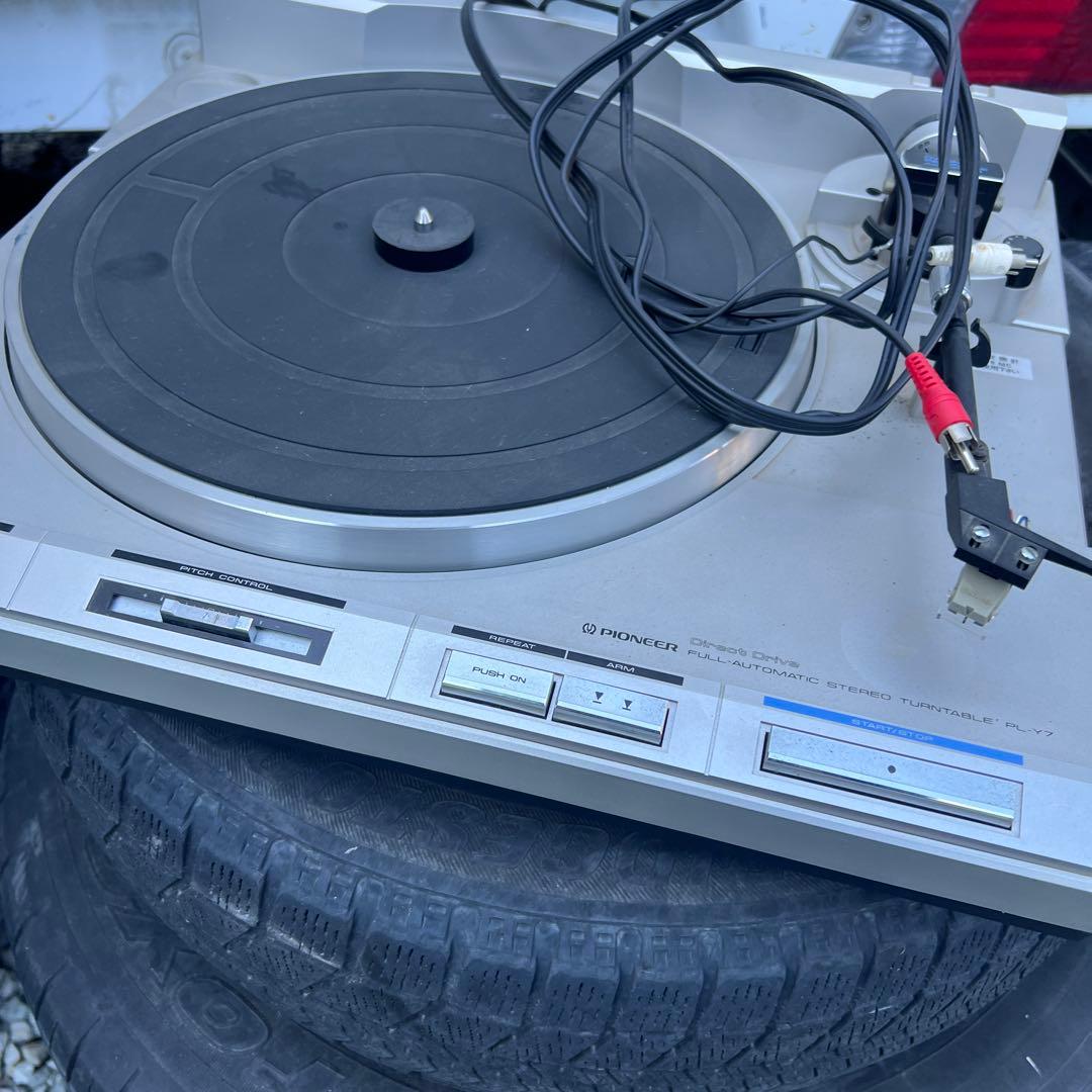 Pioneer A-757 アンプPIONEER　PL-Y7Aレコードプレーヤー