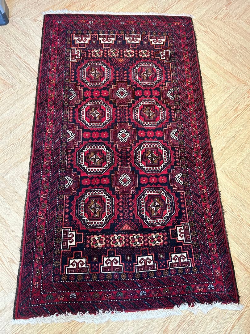 ヴィンテージラグ約188cm x 108cm