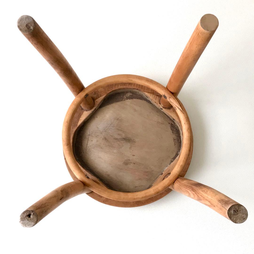 TA®️ アンティーク スツール フランス 検THONET TON アアルト