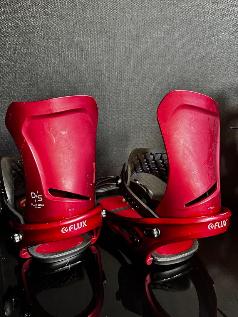 FLUX D/S メタリックレッド ビンディング(バインディング)