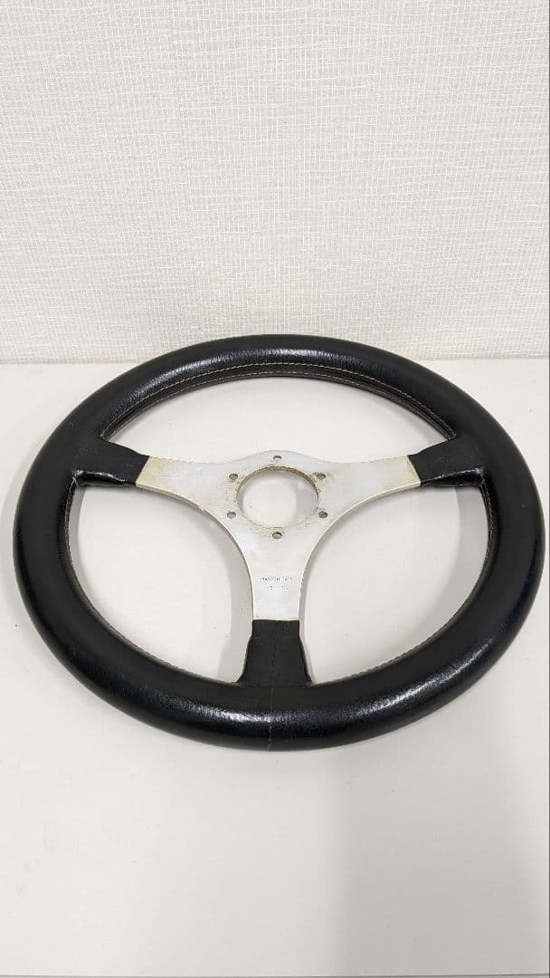 モモ　momo ジャッキースチュワート　ステアリング 旧車　約35π　当時物　太