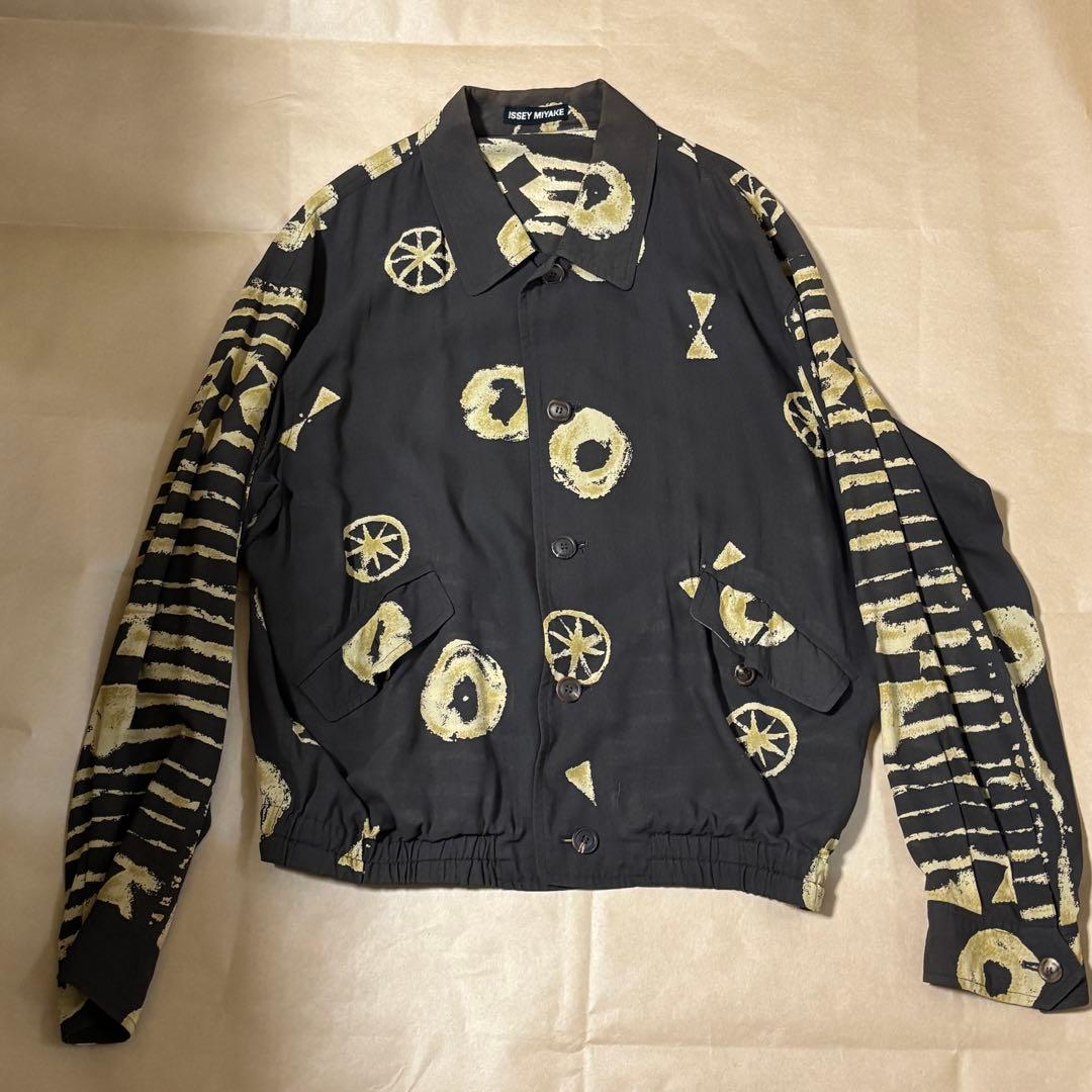 n*n様 【希少】ISSEY MIYAKE イッセイミヤケ シャツ　柄シャツ　ジ