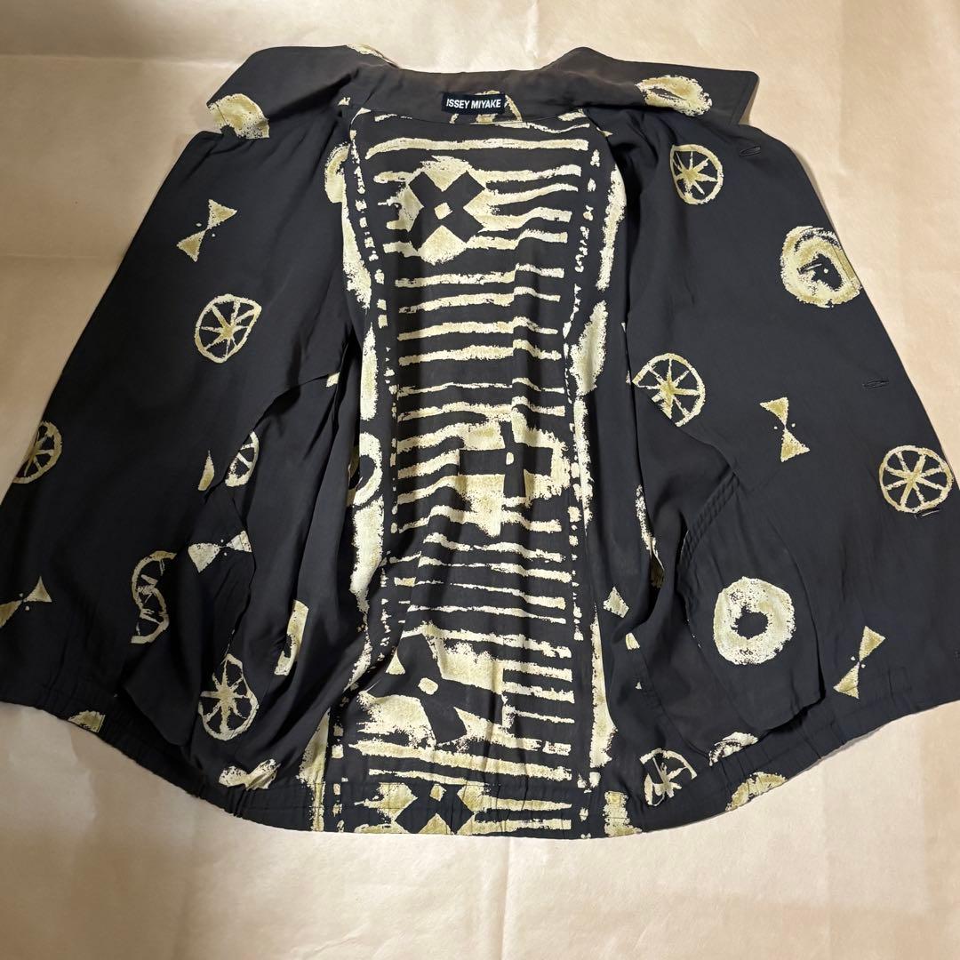 n*n様 【希少】ISSEY MIYAKE イッセイミヤケ シャツ　柄シャツ　ジ