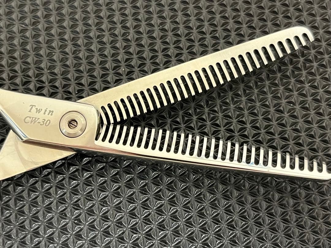 モルクシザーズ 左用　ツイン　CWー30　 30目　両櫛セニングシザー