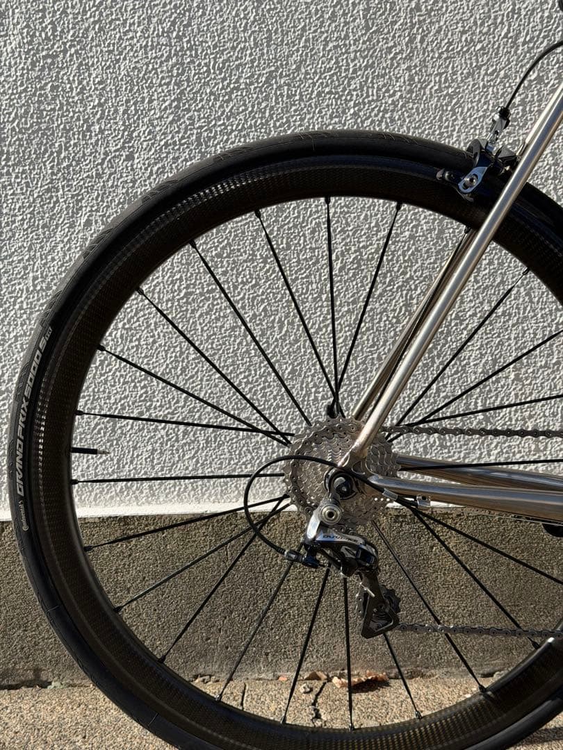 Panasonic チタンロードバイク デュラエース　MAVIC SLR40