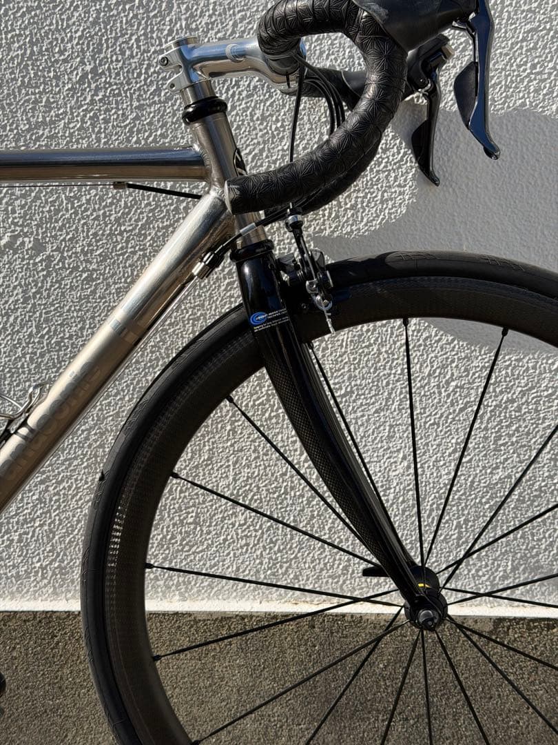 Panasonic チタンロードバイク デュラエース　MAVIC SLR40