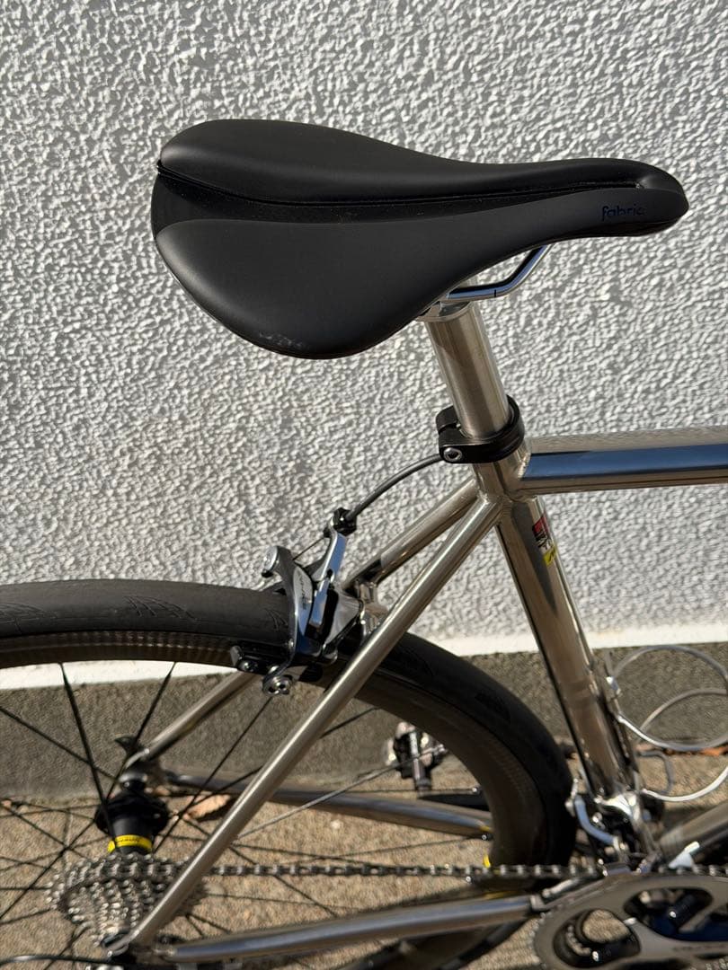 Panasonic チタンロードバイク デュラエース　MAVIC SLR40