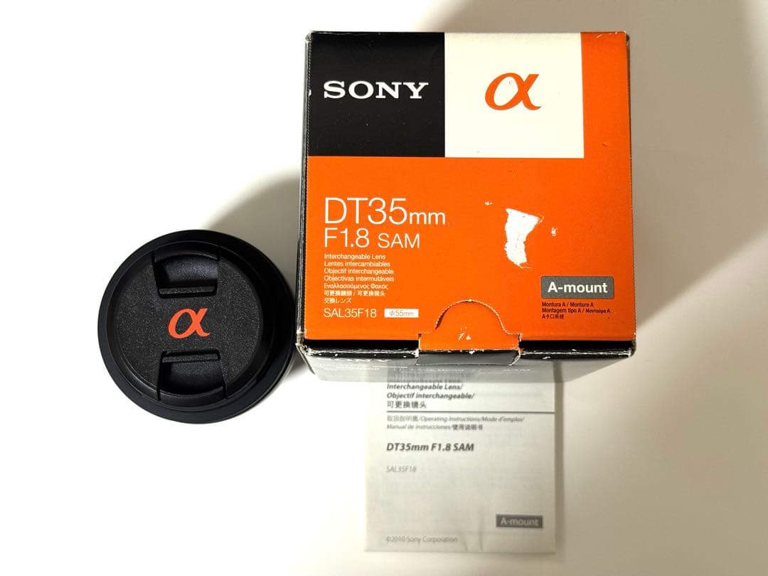 【美品】 ソニー SONY DT 35mm F1.8 SAM SAL35F18