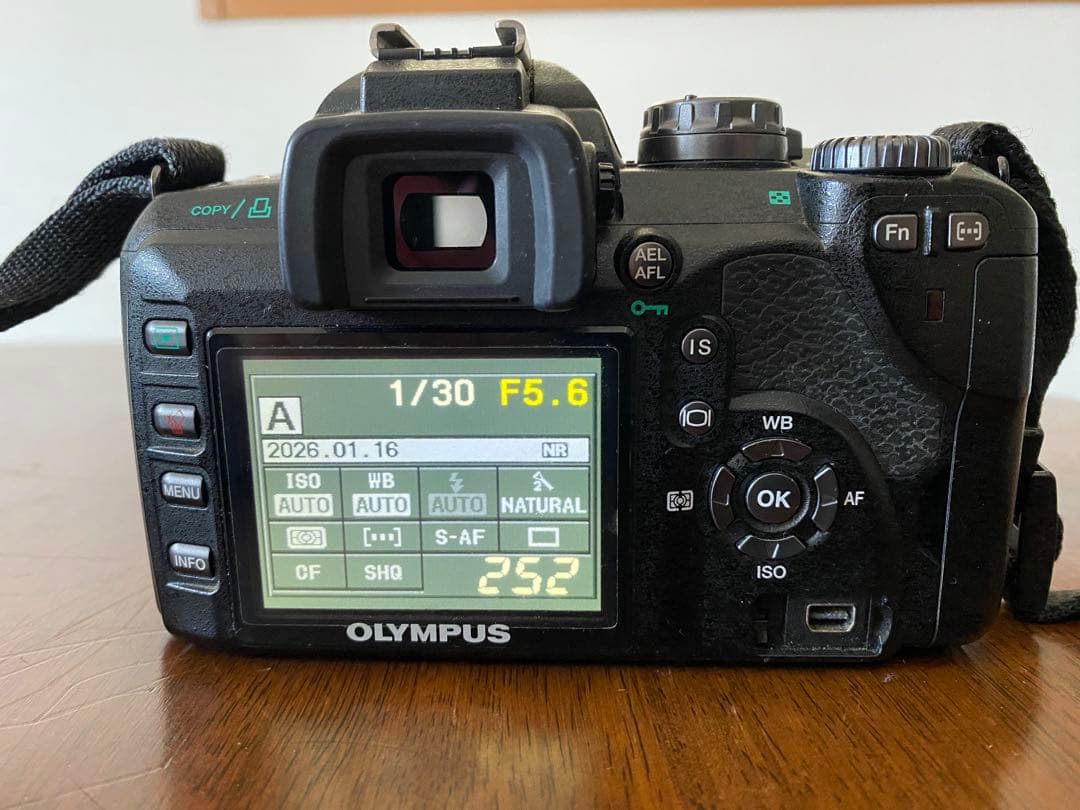 【美品】OLYMPUS E-510 デジタル一眼レフカメラ、標準ズームレンズ