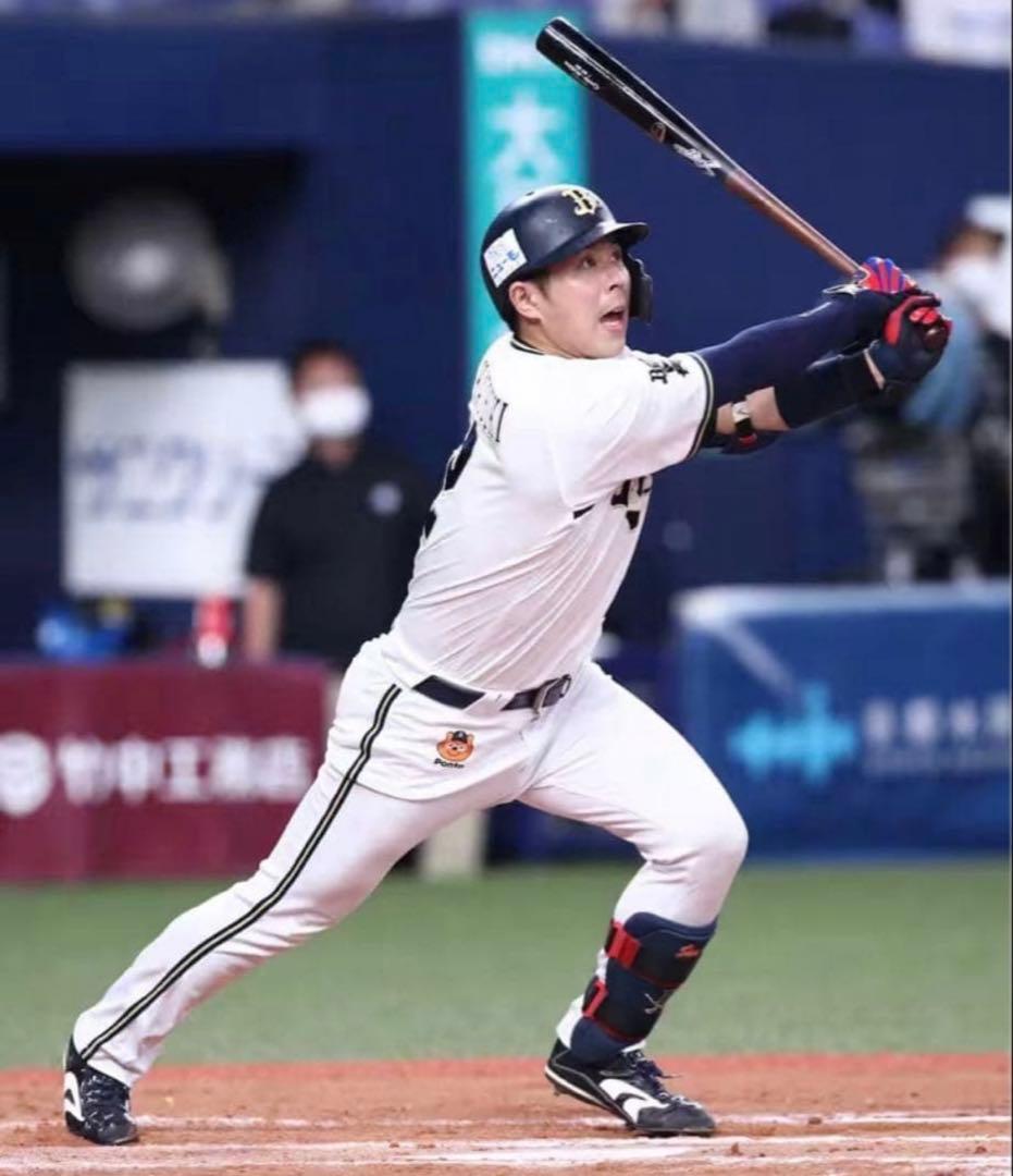 オリックスバファローズ 福田周平 #4 若月健矢 #2 バット 2本　支給品