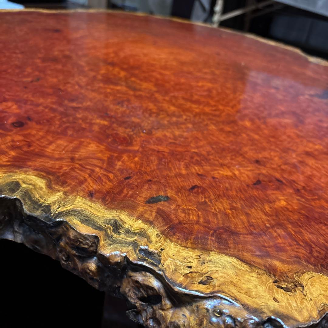 花梨の座卓（一枚もの）