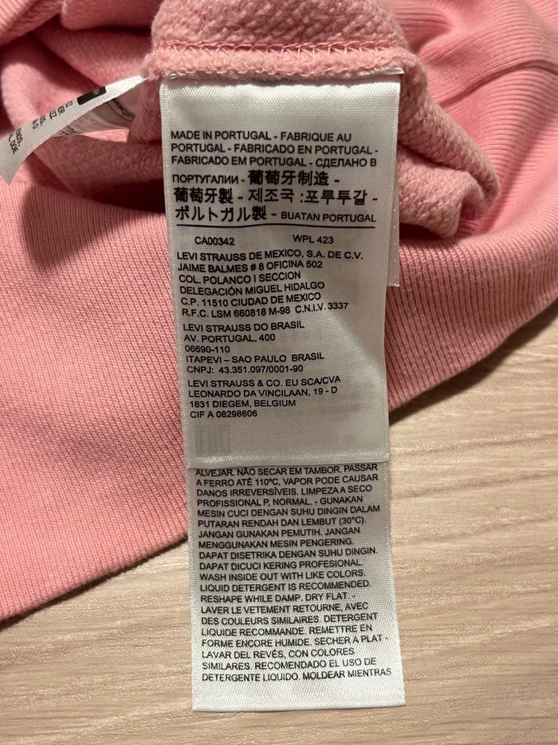 Levi’s LVC 両V スウェット フリーダムスリーブ ポルトガル製 古着